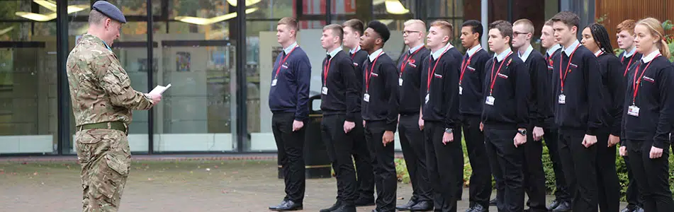 Uniforms services students